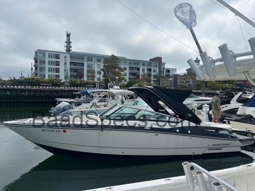 Monterey 288 SS tekniske specifikationer 